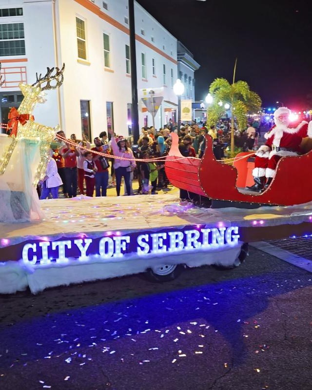 Image for Racing Through 75 Years of Christmas Cheer (Sebring's Christmas Parade)