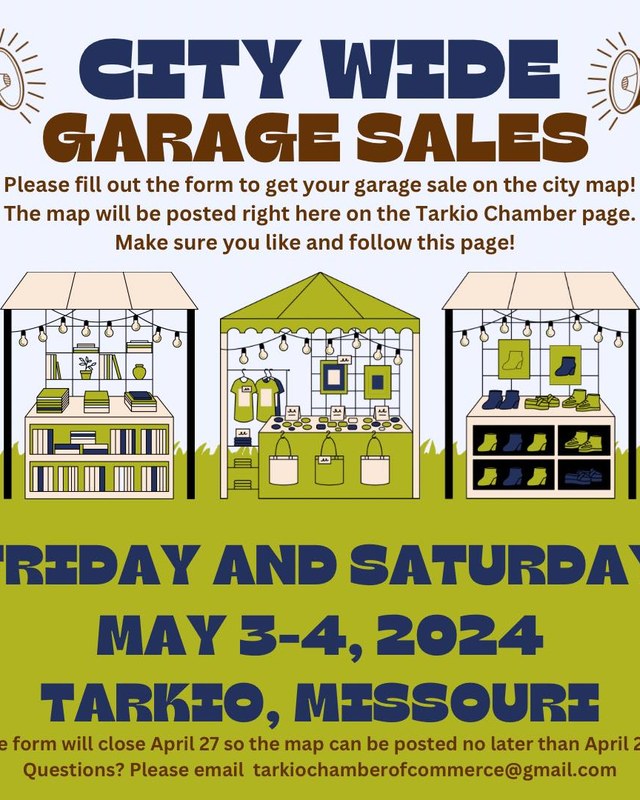 Image for Tarkio city-wide garage sales