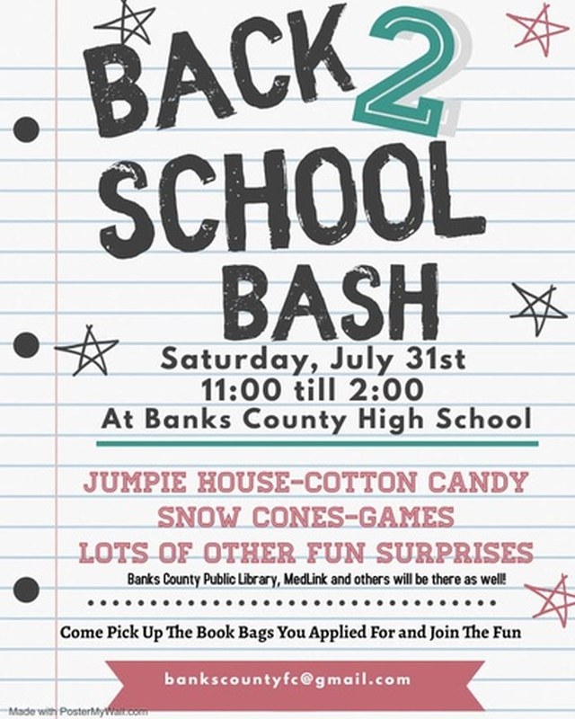 Image for Back 2 School Bash