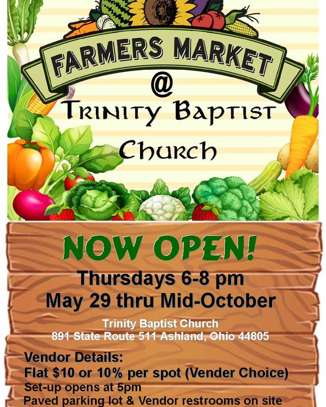 Image for Trinity Baptist Church Farmers Market