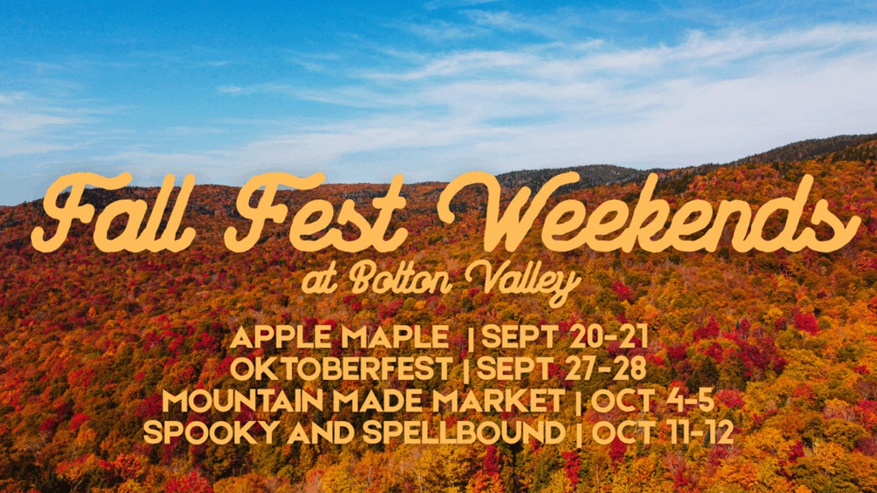 Image for Mountain Made Market at Bolton Valley Fall Fest Weekends