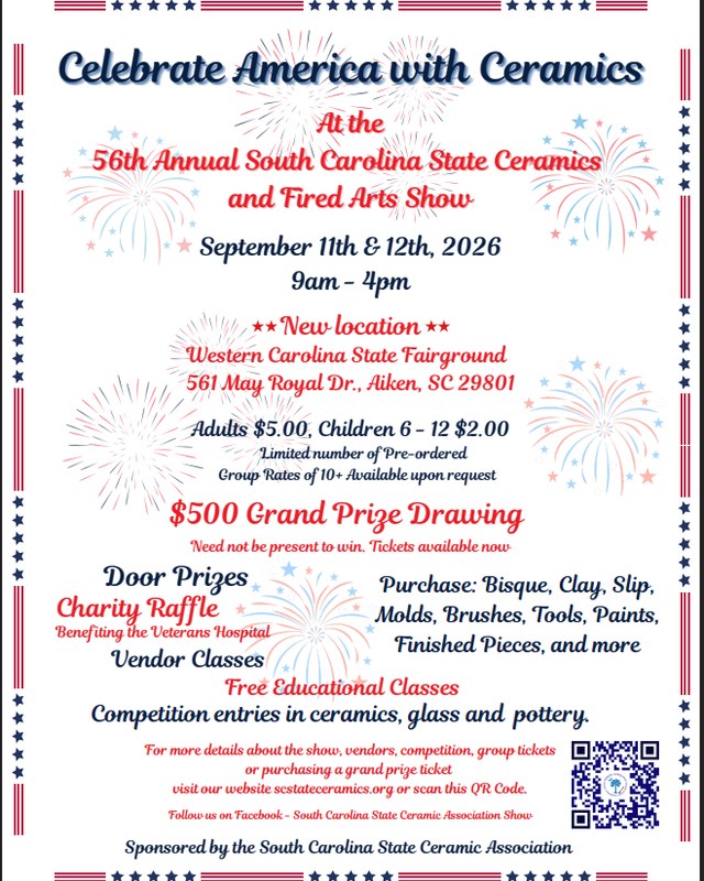 Image for 56th Annual South Carolina State Ceramics and Fired Arts Show