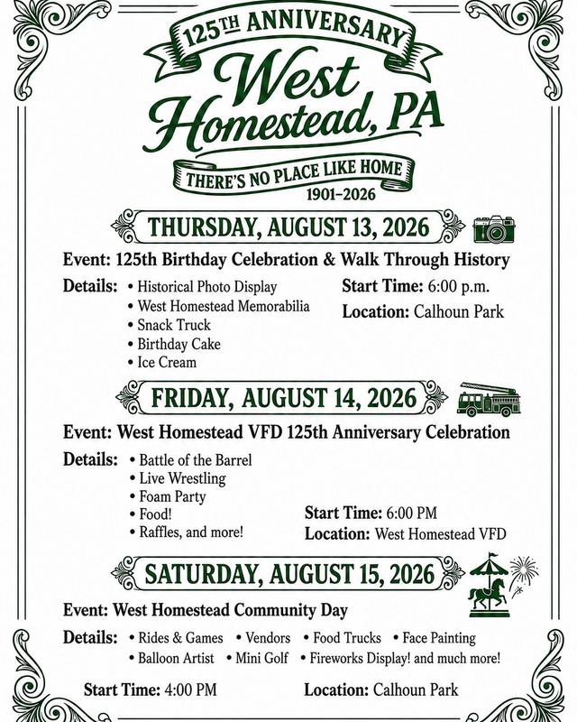 Image for West Homestead Community Day 2026