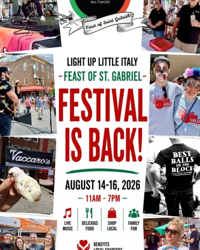 Image for Light Up Little Italy Feast of St. Gabriel Festival