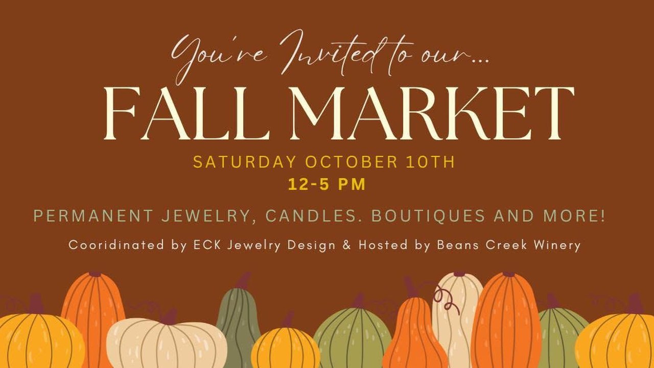 Image for Fall Market @ Beans Creek Winery