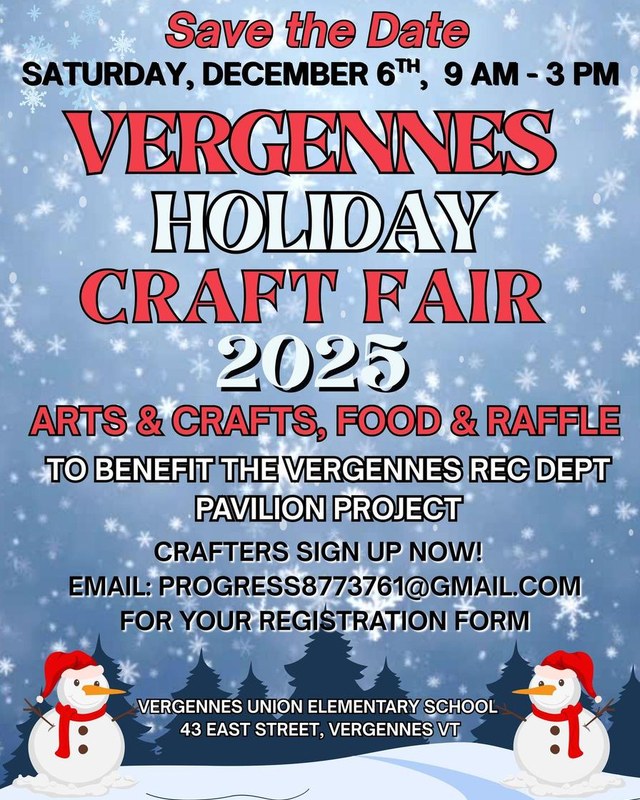 Image for Vergennes Holiday Craft Fair