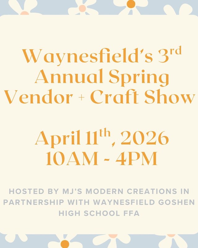Image for Waynesfield's 3rd Annual Spring Vendor and Craft Show