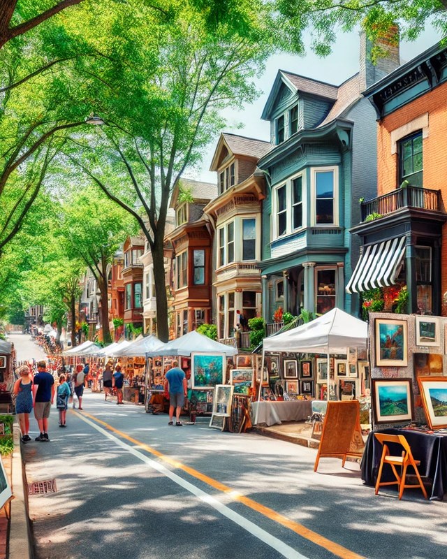 Image for Shadyside...The Art Festival on Walnut Street