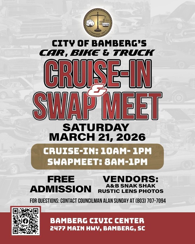 Image for Bamberg Car, Bike & Truck Cruise-In