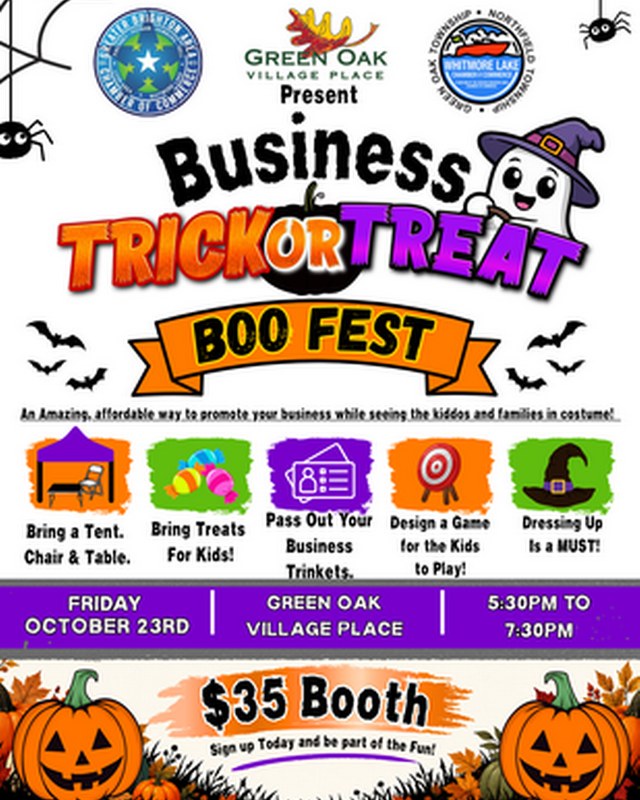 Image for Trick or Treat Boo Fest at Green Oak Village Place
