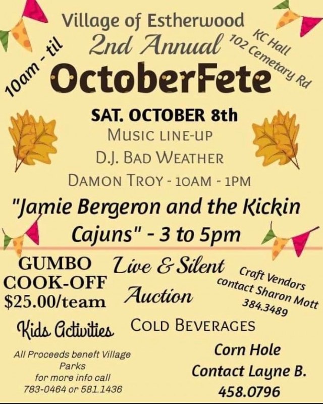 Image for Estherwood October Fête