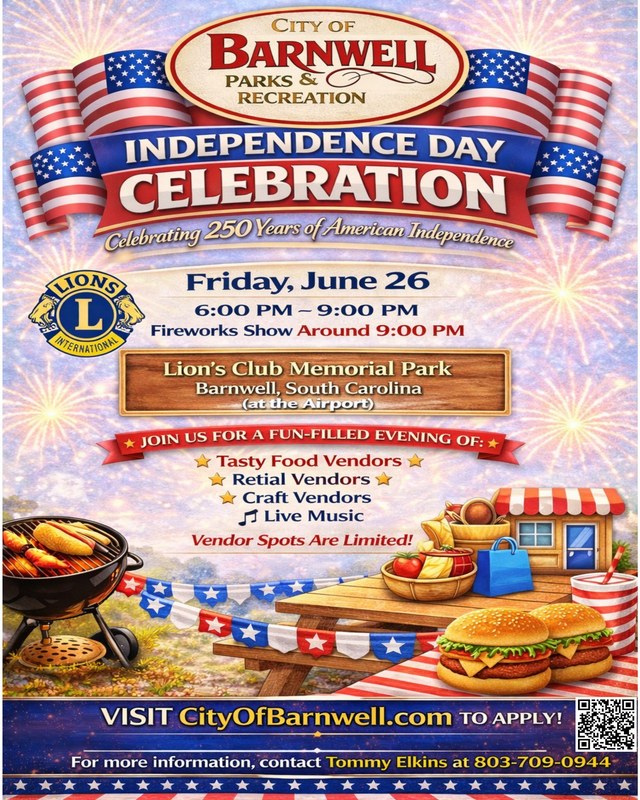 Image for Barnwell Independence Day Celebration