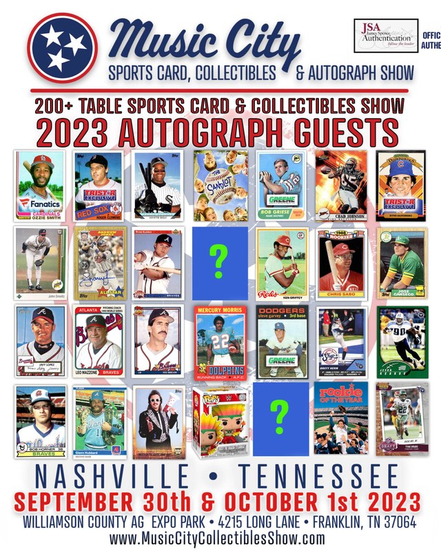 Image for Music City Sports Card, Collectibles & Autograph Show